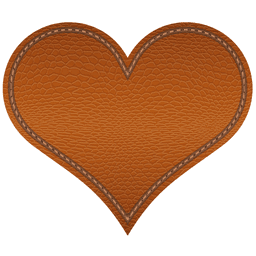 Leder Herz